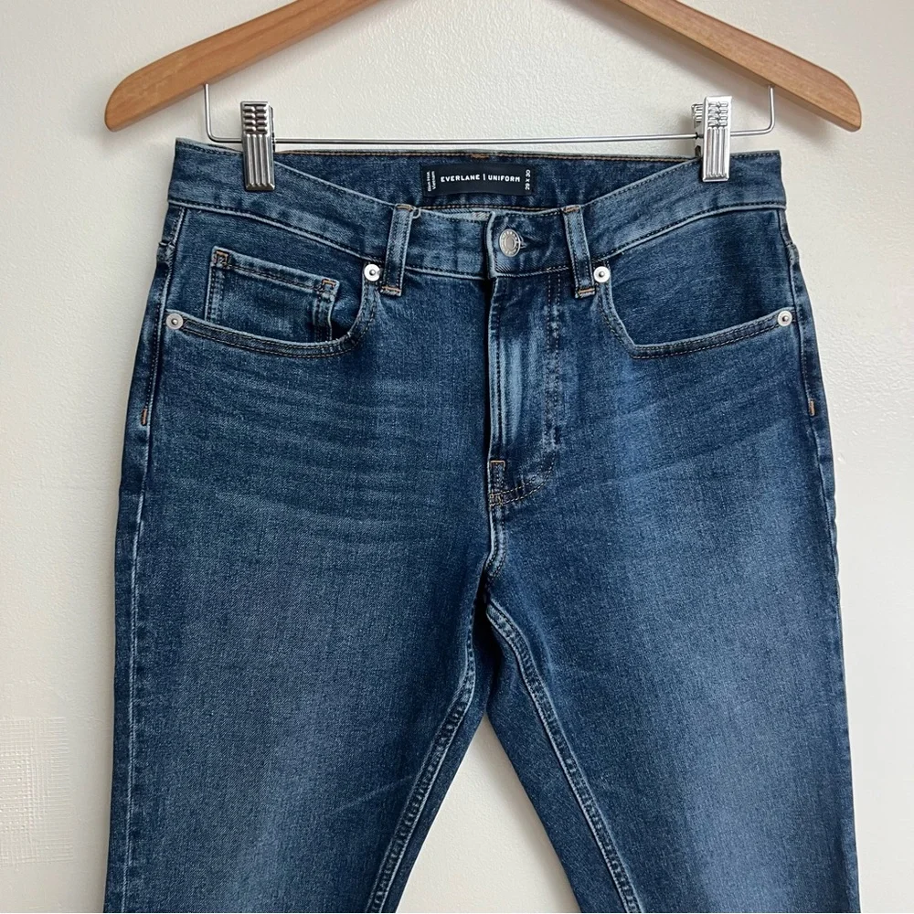 Everlane The Skinny 4-Way Stretch Organic Jean Uniform 29 30